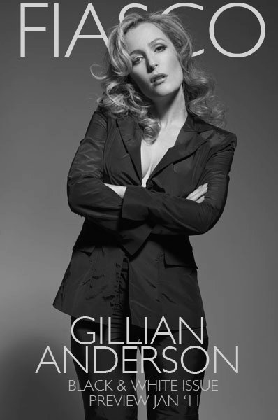 Sneaky peak- Gillian Anderson for Fiasco Magazine